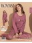 Sendy Kumaş Kadın Uzun Kol Pijama Takımı 08015 1