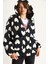 Kadın Kalpli Kapüşonlu Oversize Peluş Mont Rı 1