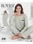 Interlok Kumaş Kadın Pijama Takımı 06028 1
