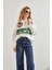 Kadın Baskılı Üç Iplik Oversize Sweatshirt 4
