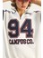 Kadın Dik Yaka Fermuarlı Renk Bloklu Oversize Sweatshirt 6