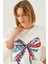 Kadın Renkli Kelebek Baskılı Sweatshirt 3