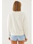 Kadın Renkli Kelebek Baskılı Sweatshirt 4