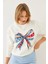 Kadın Renkli Kelebek Baskılı Sweatshirt 6