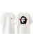 Che Guevara 1 Tasarım Sırt Baskılı Pamuk Beyaz Oversize T-Shirt 1