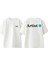 Verified Artist Tasarım Sırt Baskılı Pamuk Beyaz Oversize T-Shirt 1