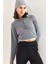 Kadın Kapüşonlu 2 Iplik Sweatshirt 4