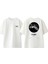 Türkiye Istanbul Tasarım Sırt Baskılı Pamuk Beyaz Oversize T-Shirt 1