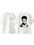 Fight Club 2 Tasarım Sırt Baskılı Pamuk Beyaz Oversize T-Shirt 1