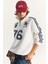 Kadın Üç Iplik Uzun Kollu Yarım Fermuarlı Dik Yaka Baskılı Sweatshirt 1