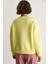 Kadın Bisiklet Yaka Kalp Nakışlı Şardonlu Üç Iplik Sweatshirt 7