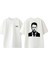 Fight Club 1 Tasarım Sırt Baskılı Pamuk Beyaz Oversize T-Shirt 1
