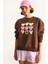 Kadın Bisiklet Yaka Kalp Nakışlı Şardonlu Üç Iplik Sweatshirt 1