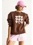 Kadın Bisiklet Yaka Kalp Nakışlı Şardonlu Üç Iplik Sweatshirt 6