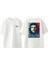 Che Guevara 2 Tasarım Sırt Baskılı Pamuk Beyaz Oversize T-Shirt 1