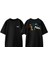 Fight Club 10 Tasarım Sırt Baskılı Pamuk Siyah Oversize T-Shirt 1
