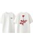 Depeche Mode 4 Tasarım Sırt Baskılı Pamuk Beyaz Oversize T-Shirt 1