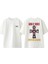 Guns N Roses Rock Müzik 12 Tasarım Sırt Baskılı Pamuk Beyaz Oversize T-Shirt 1