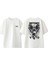 Deftones Baykuş Tasarım Sırt Baskılı Pamuk Beyaz Oversize T-Shirt 1