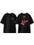 Depeche Mode 4 Tasarım Sırt Baskılı Pamuk Siyah Oversize T-Shirt 1
