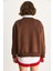 Kadın Teddy Nakış Işlemeli Bisiklet Yaka Salaş Sweatshirt 7