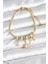 Pirinç Gold Renk Ay ve Güneş Charmlı Kadın Bileklik - TJ-BB7997 1