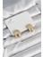 Zirkon Taşlı Gold Renk Kadın Küpe - TJ-BKP11304 1