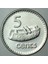 Fiji 5 Cent 1997 Kraliçe Iı. Elizabeth 19.4 Mm. Çilaltı 2