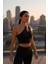 Kadın Siyah Tek Omuz Cut Out Detaylı Crop Top Bluz – Şık, Rahat ve Kolay Kombinlenebilir 1