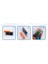 Officejet 6815 Yazıcı Uyumlu (934XL-935XL) 4 Renk Muadil Kartuş Seti 2