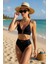 Kadın Siyah Yüksek Bel Özel Bikini Takımı – Modern, Konforlu ve Günlük Kombinlere Uygun 1