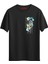 Abstract Geo Line Minimal Baskılı Tasarım T-Shirt 1
