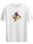 Snowboarding Girl Baskılı Tasarım T-Shirt 1