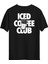 Iced Coffee Club Sırt Baskılı T-Shirt, Erkek Tişört, Kadın Tişört, Unisex T-Shirt 1