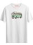 Vintage Bus Baskılı T-Shirt 1