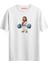 Funny Gym Gift Men Jesus Deadlift Gift Men Fitness Bodybuilding T-Shirt, Unisex Beyaz Tişört 1