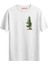 Pine Tree Baskılı Tasarım T-Shirt 1