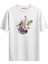 Rock Pulse Baskılı T-Shirt 1