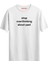 Stop Overthinking About Past Unisex Baskılı Yazılı T-Shirt 1