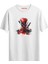 Deadpool Colorful Baskılı Tasarım T-Shirt 1