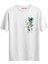Abstract Geo Line Minimal Baskılı Tasarım T-Shirt 1