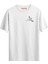 Flying Bird Minimal Baskılı T-Shirt 1
