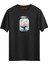 Mind In Glass Baskılı T-Shirt 1