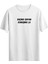 Saçma Sapan Konuşma Yazılı Beyaz Tshirt 1
