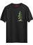 Pine Tree Baskılı Tasarım T-Shirt 1