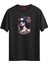 Floral Portrait Baskılı T-Shirt 1