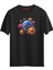 Virus Burst Baskılı T-Shirt 1