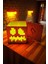 Minepixel Bal Kabağı (Pumpkin) Pilli Mum Işıklı (Tealight) Dekoratif Gamer Halloween Masa Lambası 4