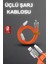 120W Hızlı Şarj Kablosu Turuncu Yüksek Güç Kapasitesi Çoklu Şarj Girişi 1