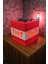 Minepixel Tnt Pilli Mum Işıklı (Tealight) Dekoratif Gamer Masa Lambası Süs 1